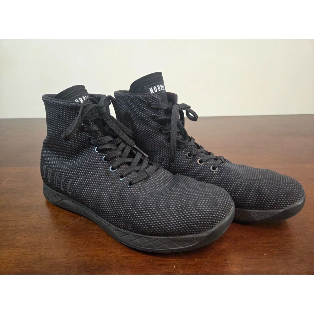 NOBULL Black Mesh Trainer Shoes Men’s Size 11 – Durable CrossFit Gym Sneakers